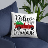 Magic of Christmas Throw Pillow