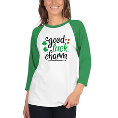 Good Luck Charm Baseball Tee