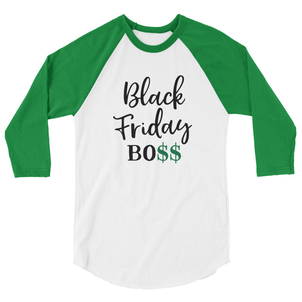 Black Friday Boss Baseball Tee