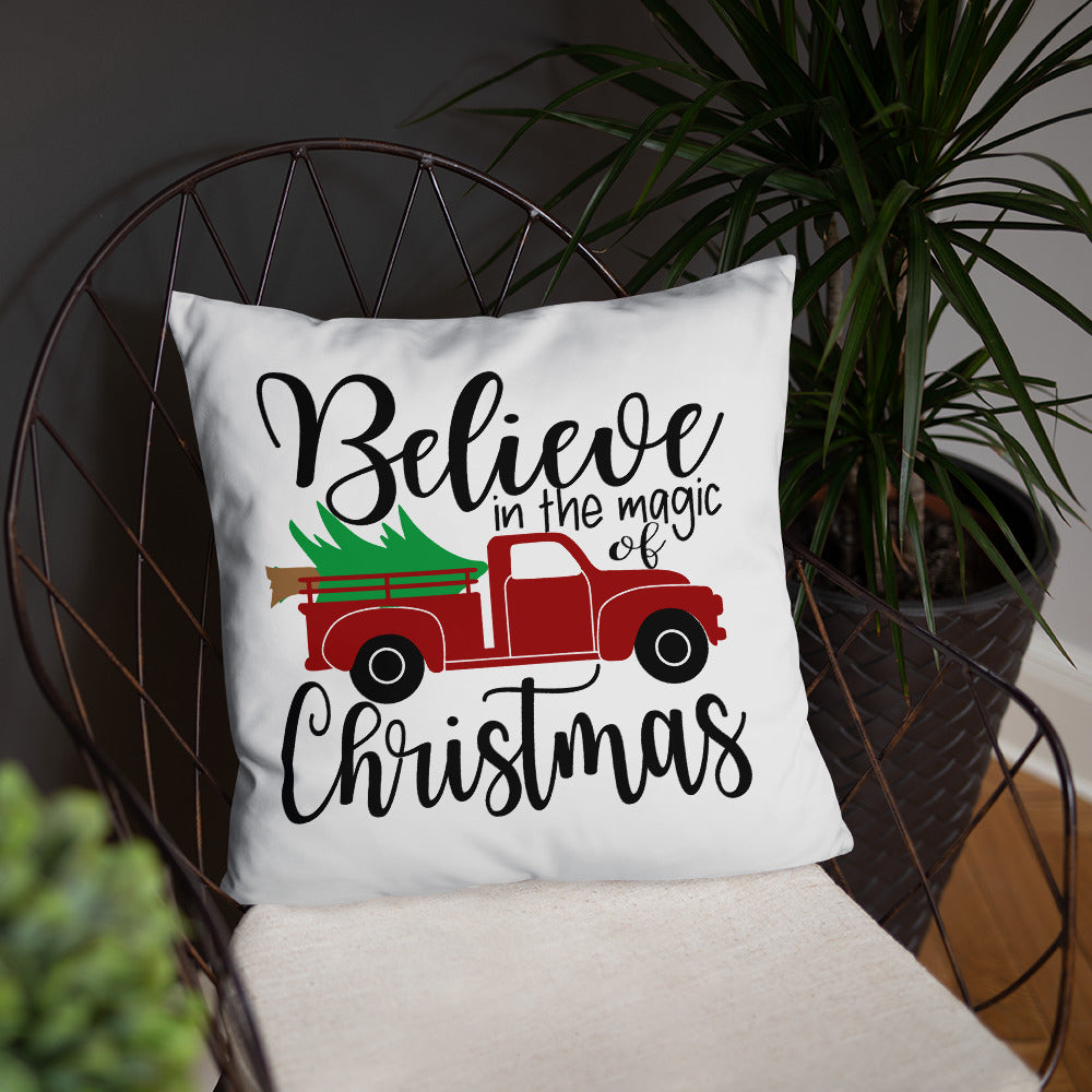 Magic of Christmas Throw Pillow