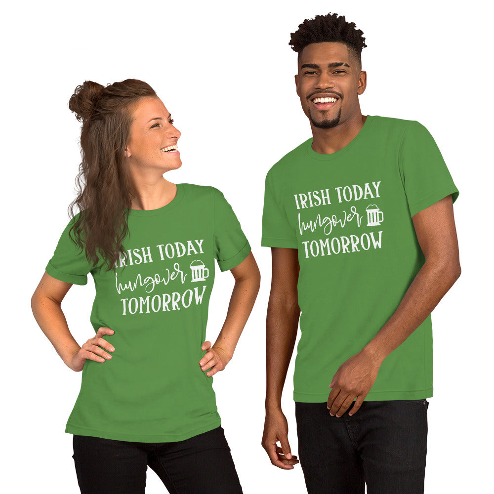 Irish Today Hungover Tomorrow T-Shirt