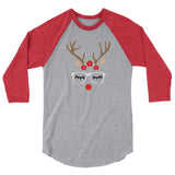 Reindeer Girl Baseball Tee