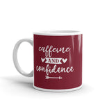 Caffeine and Confidence Mug