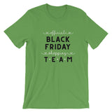 Black Friday Shopping Team Unisex T-Shirt