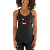 Be Savage Not Average Racerback Tank