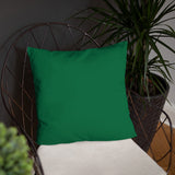 Plaid Shamrock Love Throw Pillow