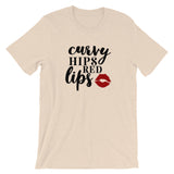 Curvy Hips Red Lips T-Shirt