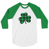 St. Patrick's Clover Baseball Tee