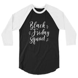 Black Friday Squad Baseball Tee