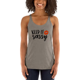 Keep It Sassy Racerback Tank